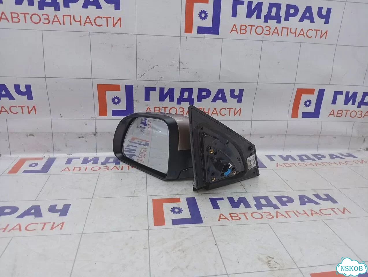 Зеркало заднего вида левое в сборе, с подогревом, 5 контактов Kia Rio X-line 87610H0340S4N фото 1