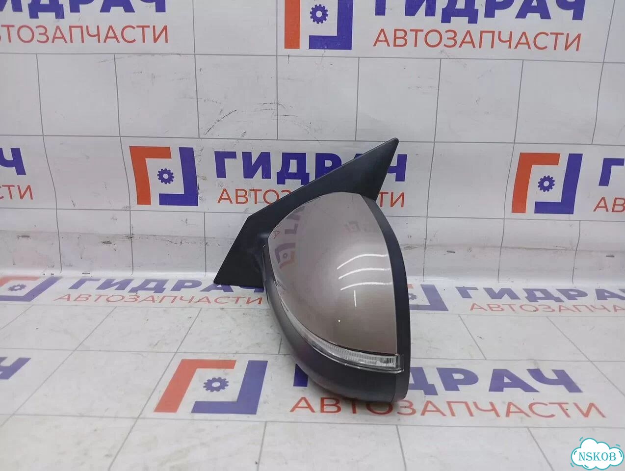 Зеркало заднего вида левое в сборе, с подогревом, 5 контактов Kia Rio X-line 87610H0340S4N фото 3