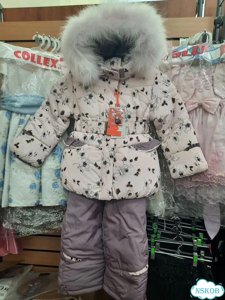 Зимний костюм для девочки фото 1
