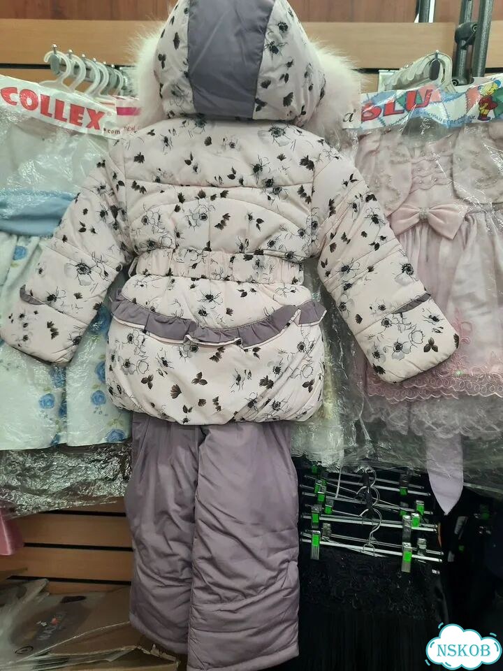 Зимний костюм для девочки фото 3
