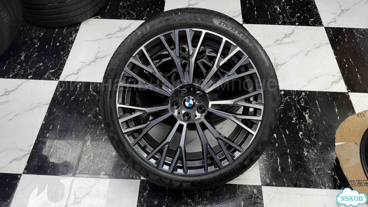 Оригинал. Новые R22 летние колеса BMW X5 G05 фото 4