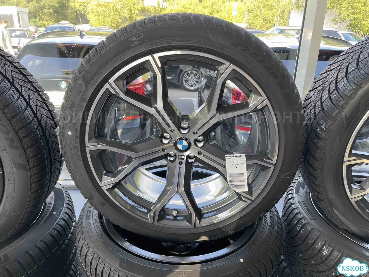Оригинал. R21. Зимние колеса BMW X5 G05, X6 - 741M фото 1