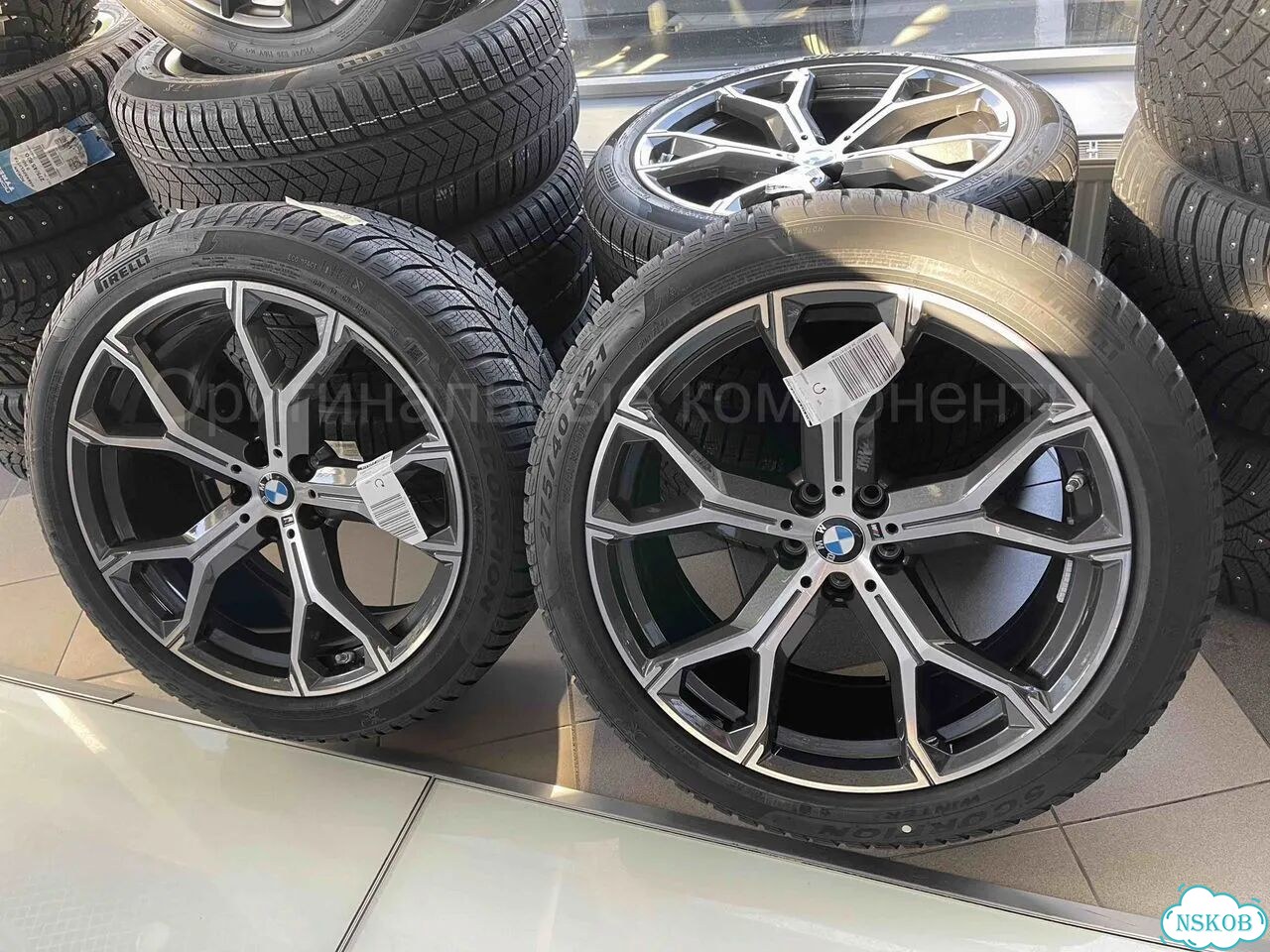 Оригинал. R21. Зимние колеса BMW X5 G05, X6 - 741M фото 2