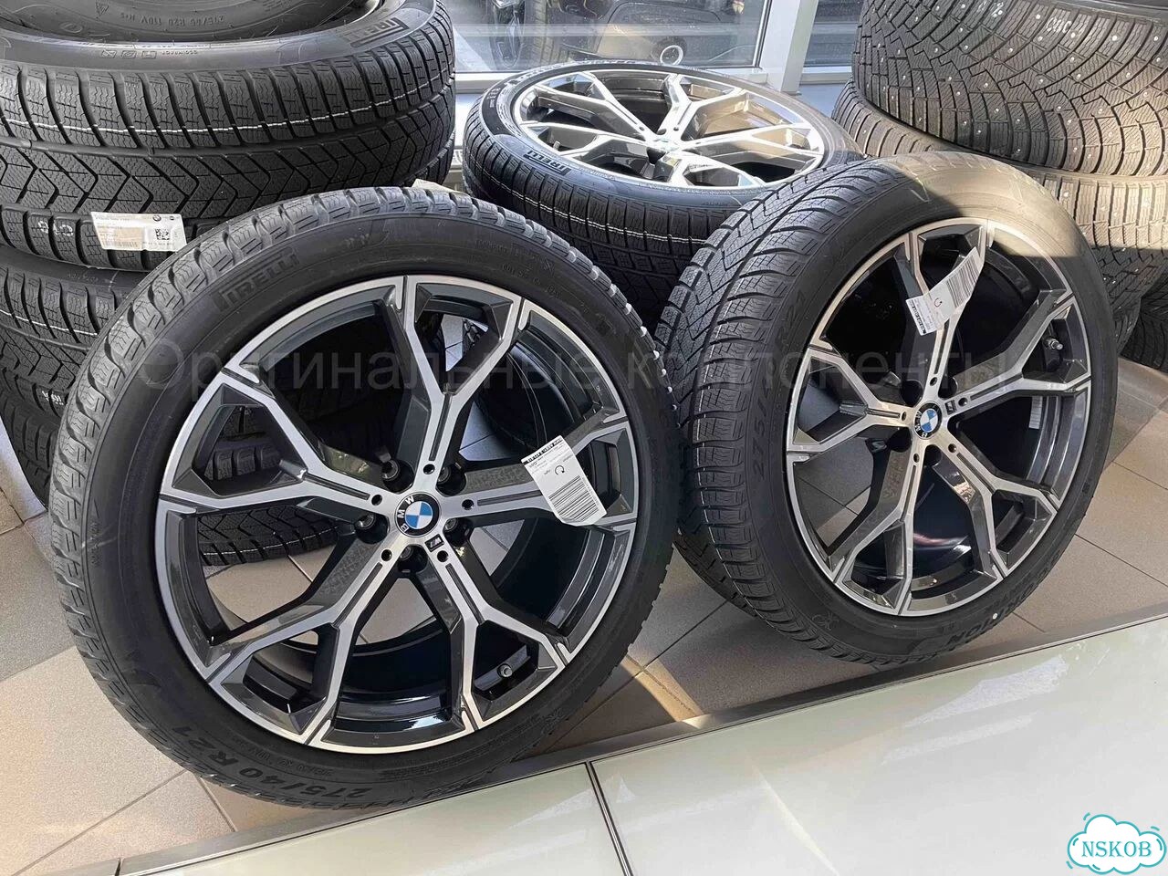 Оригинал. R21. Зимние колеса BMW X5 G05, X6 - 741M фото 4