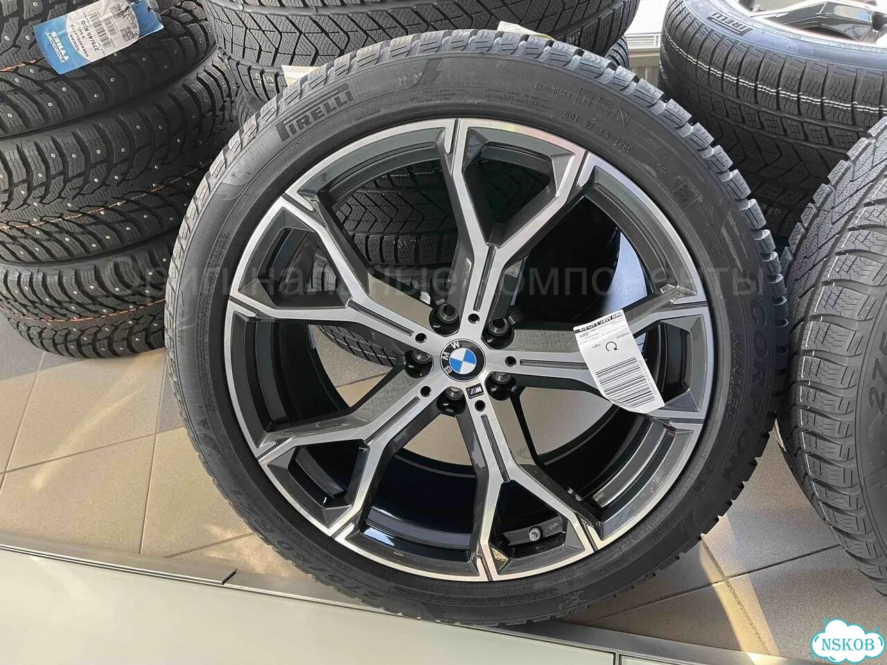 Оригинал. R21. Зимние колеса BMW X5 G05, X6 - 741M фото 5