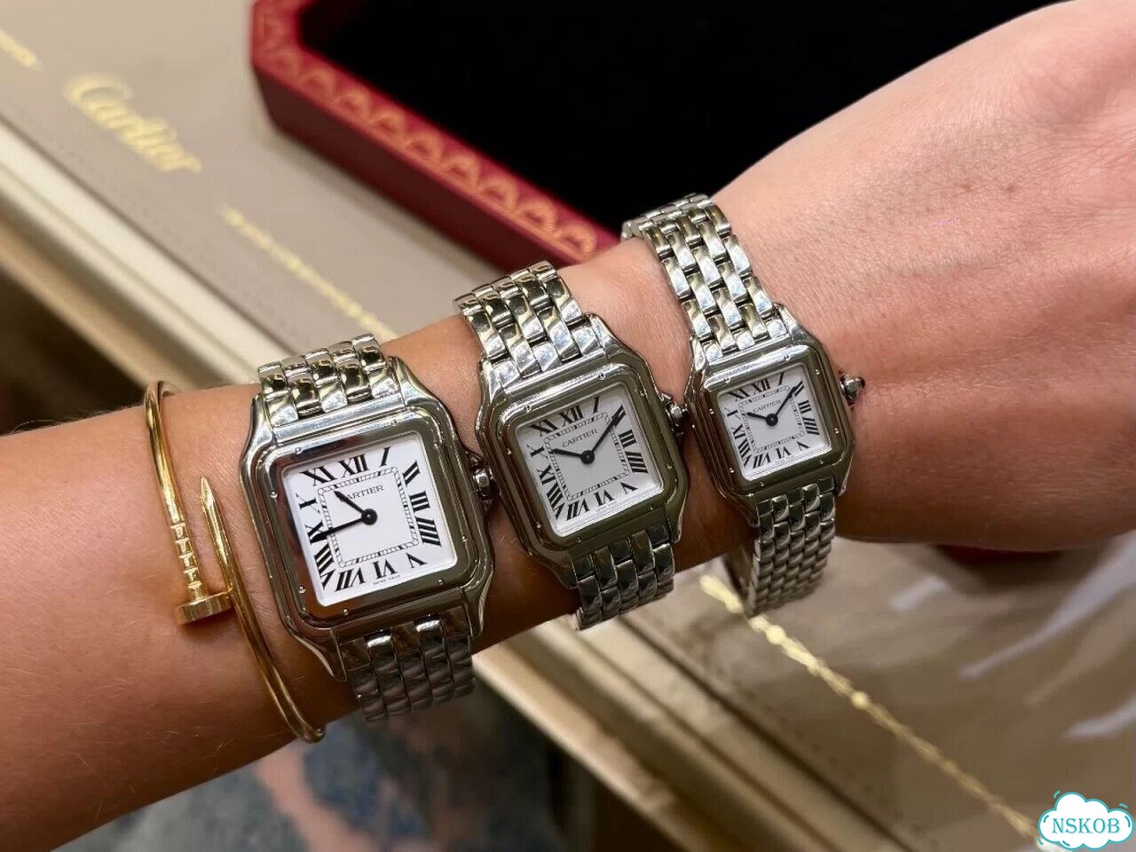 Часы Cartier panthere Пантера Картье фото 1