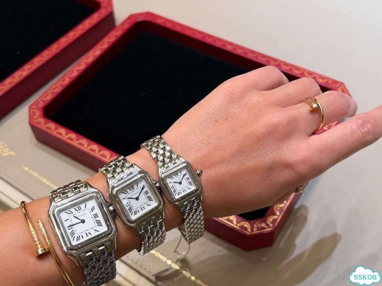 Часы Cartier panthere Пантера Картье фото 8