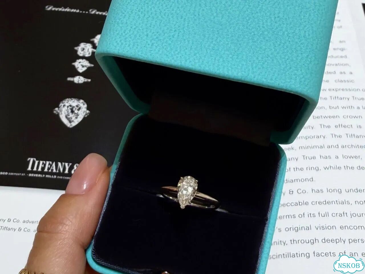 Помолвочное кольцо Tiffany Тиффани оригинал фото 2