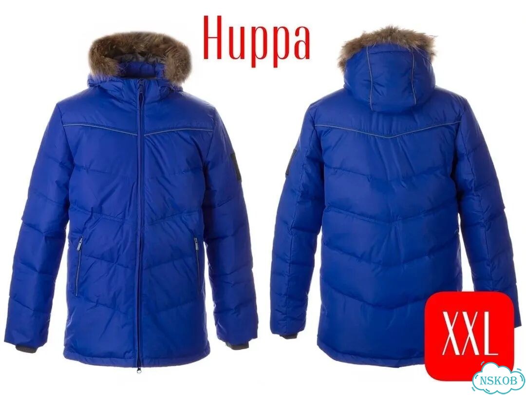 Пуховик huppa Эстония новый XXL большой зимний фото 1