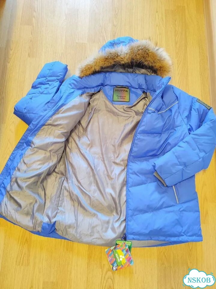Пуховик huppa Эстония новый XXL большой зимний фото 6