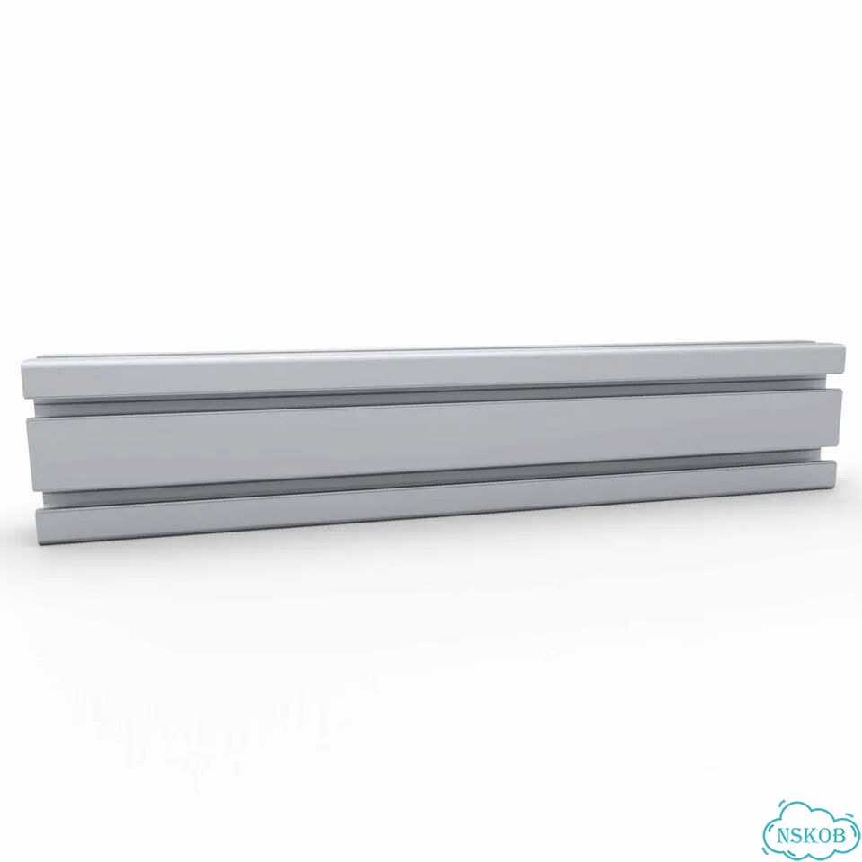 OB-4080L-BP Профиль 40х80 мм, облегченный. Паз 8 мм (Без покрытия) фото 10