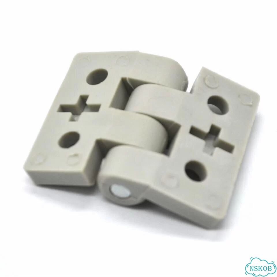 3013-gray Петля дверная пластиковая, для профилей 30х30 мм, серая фото 2