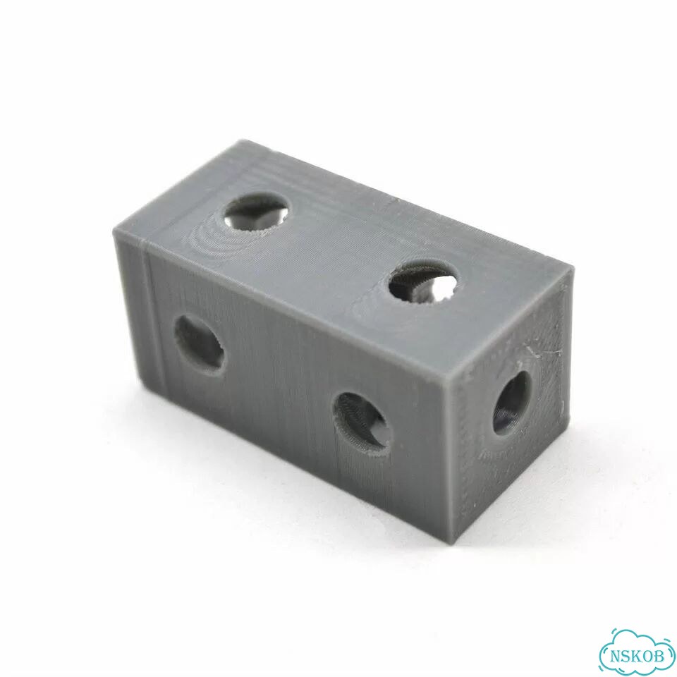 К2040-3 Кубический соединитель 20х40, серия 20, 3 стороны фото 2