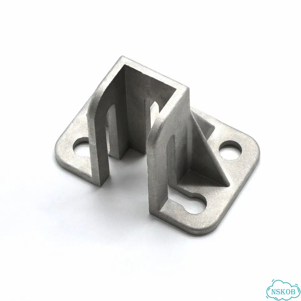 RSI-7202B Фундаментная опора, алюминиевая, для профиля 30x30, крепление с краю фото 5