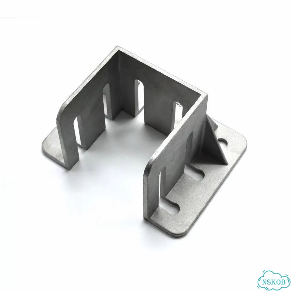 RSI-7211B Фундаментная опора, алюминиевая, для профиля 90x90, крепление с краю фото 7