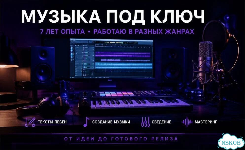 Песня под ключ, гострайтинг, не ии фото 1