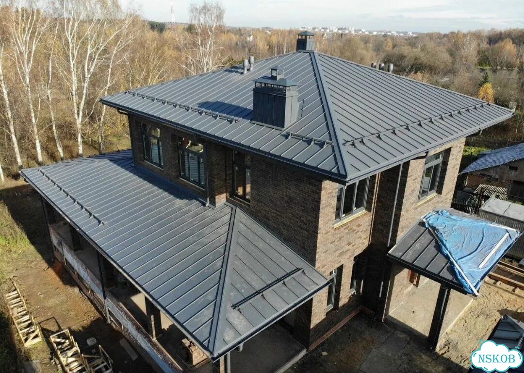 Кровельные работы – монтаж металлочерепицы и мягкой кровли фото 7