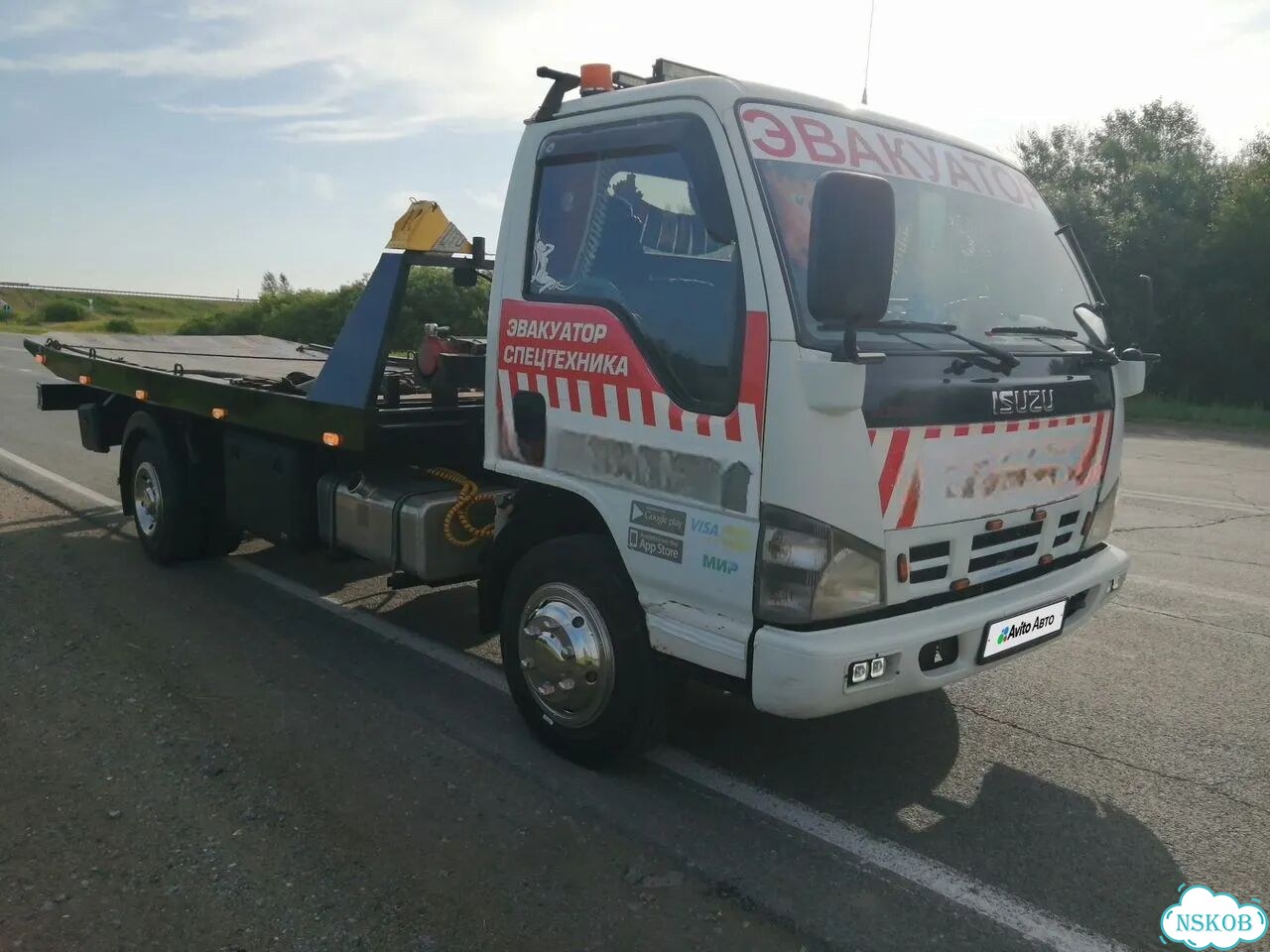 Эвакуатор Чайка-сервис на Isuzu NQR71, 2007 фото 14