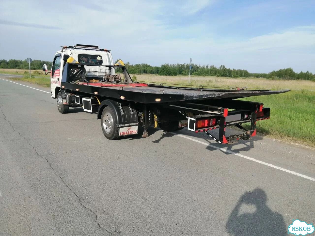 Эвакуатор Чайка-сервис на Isuzu NQR71, 2007 фото 17