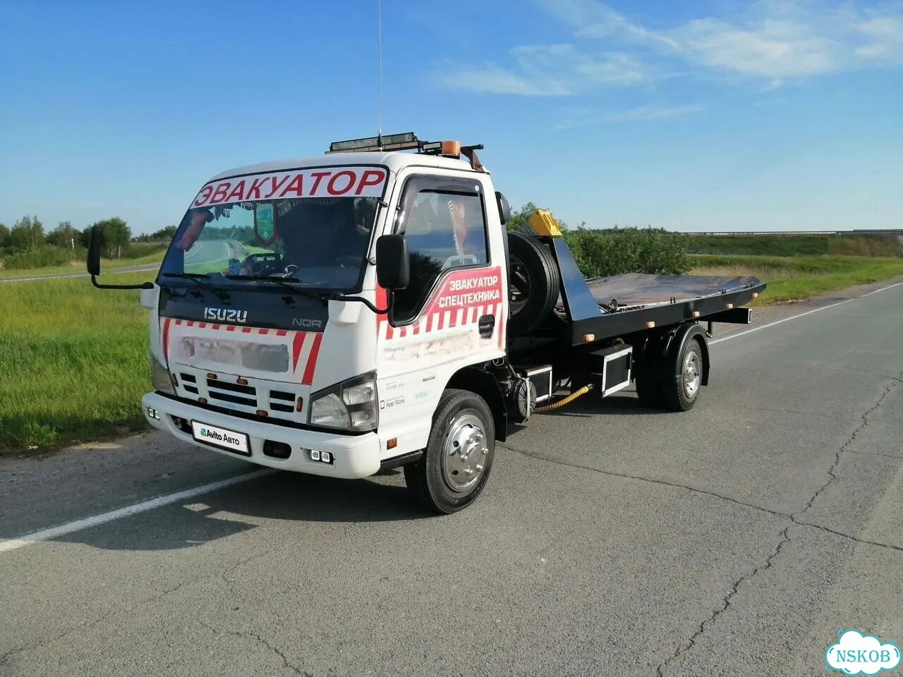 Эвакуатор Чайка-сервис на Isuzu NQR71, 2007 фото 19