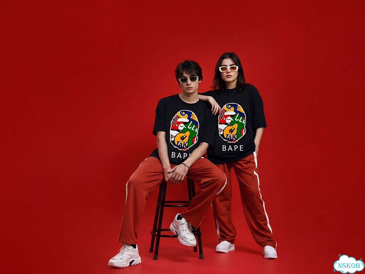 Футболка bape чёрная Streetwear фото 1