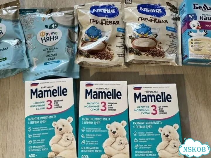Смесь 12+ mamelle +каши фото 1