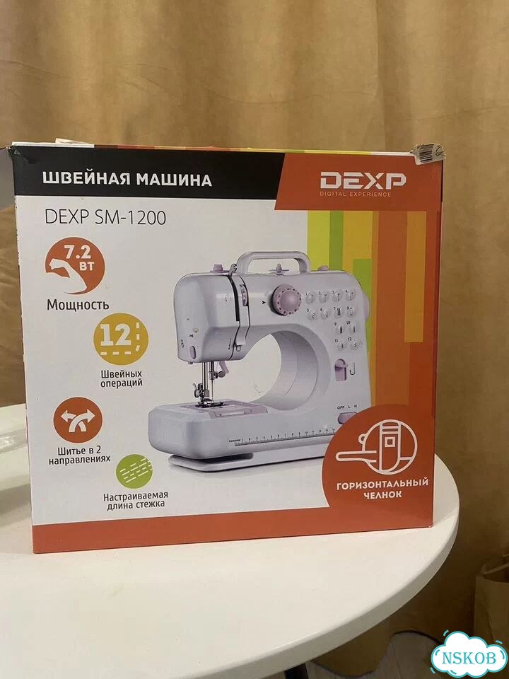 Швейная машина dexp SX1200 б/у фото 1