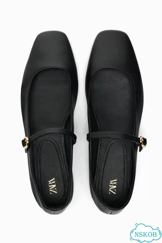 Балетки натуральная кожа zara 38 фото 1