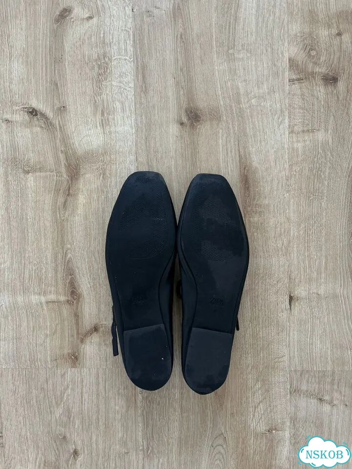 Балетки натуральная кожа zara 38 фото 4