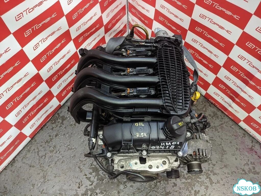 Двигатель peugeot 208 HM01 контрактный фото 3