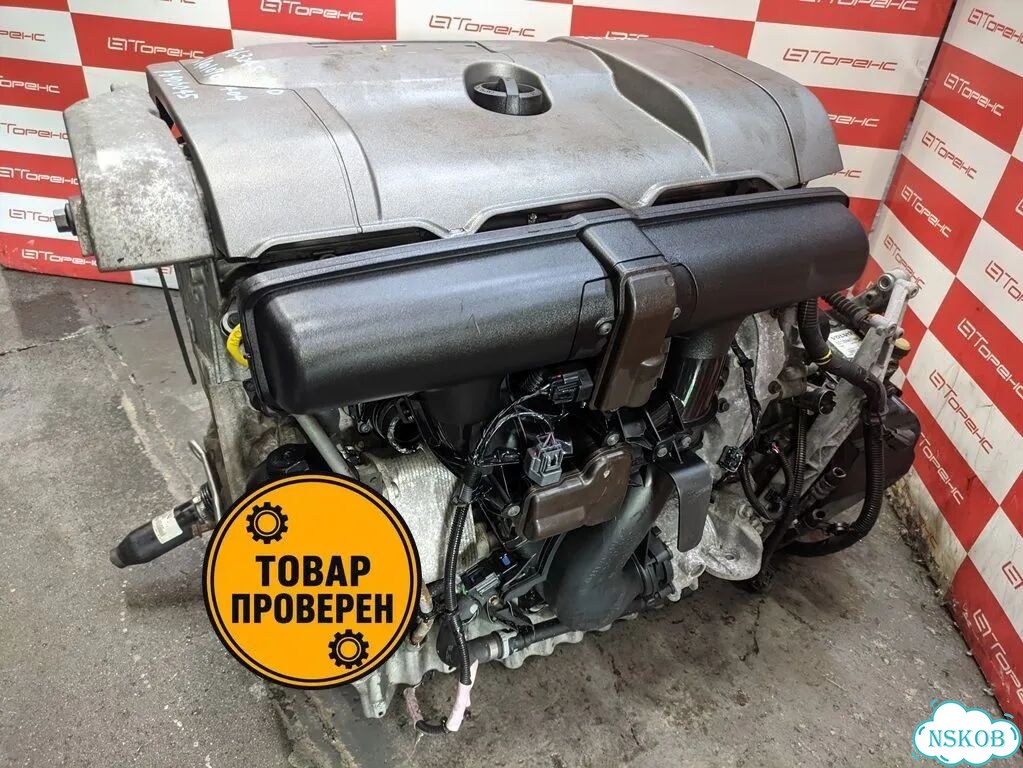 Полный комплект двигателя volvo S80 B6324S BW проверено фото 2