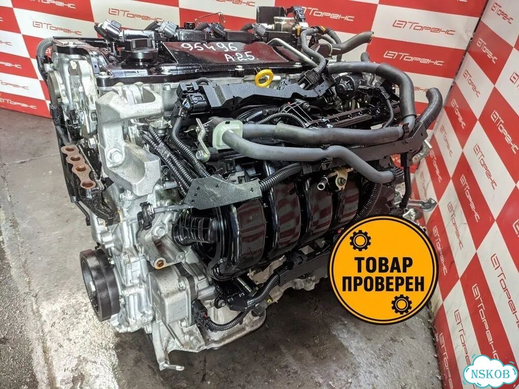 Двигатель toyota crown A25A FXS azsh20 оригинал фото 2