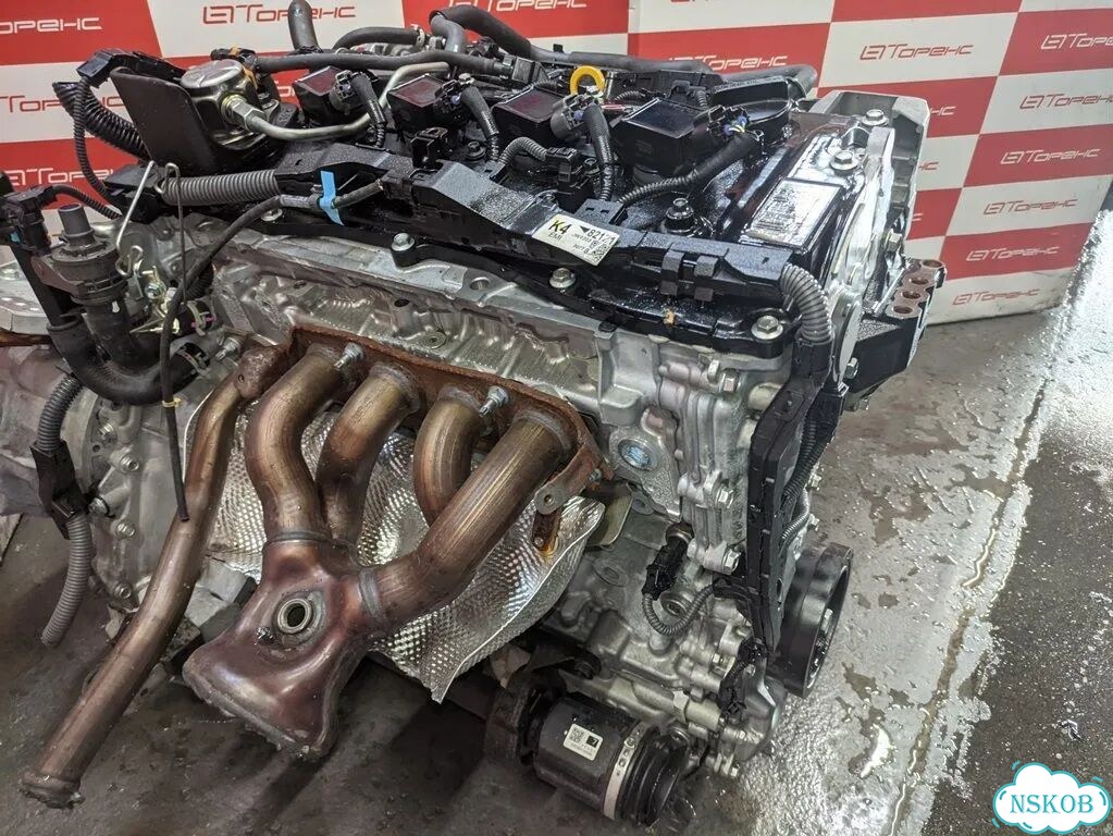 Двигатель toyota crown A25A FXS azsh20 оригинал фото 3