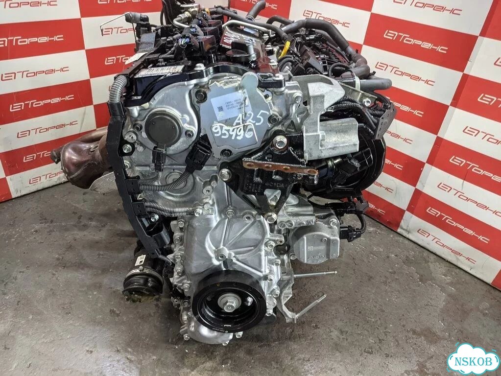 Двигатель toyota crown A25A FXS azsh20 оригинал фото 4