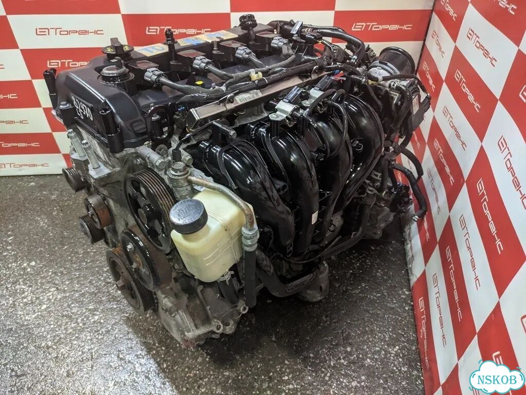 Двигатель на mazda MPV L3 VE LY3P, проверено фото 3
