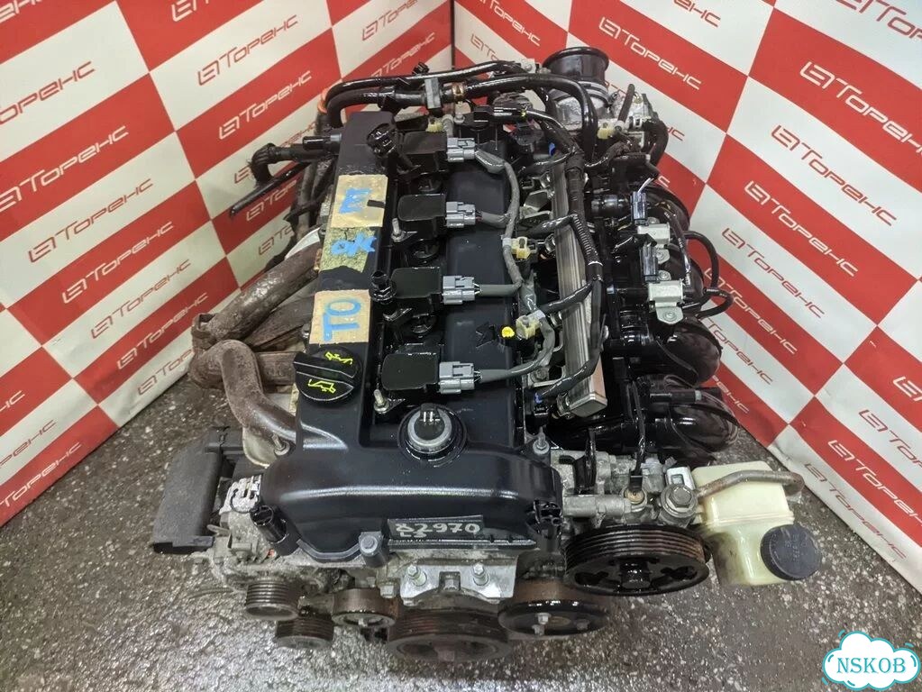 Двигатель на mazda MPV L3 VE LY3P, проверено фото 5