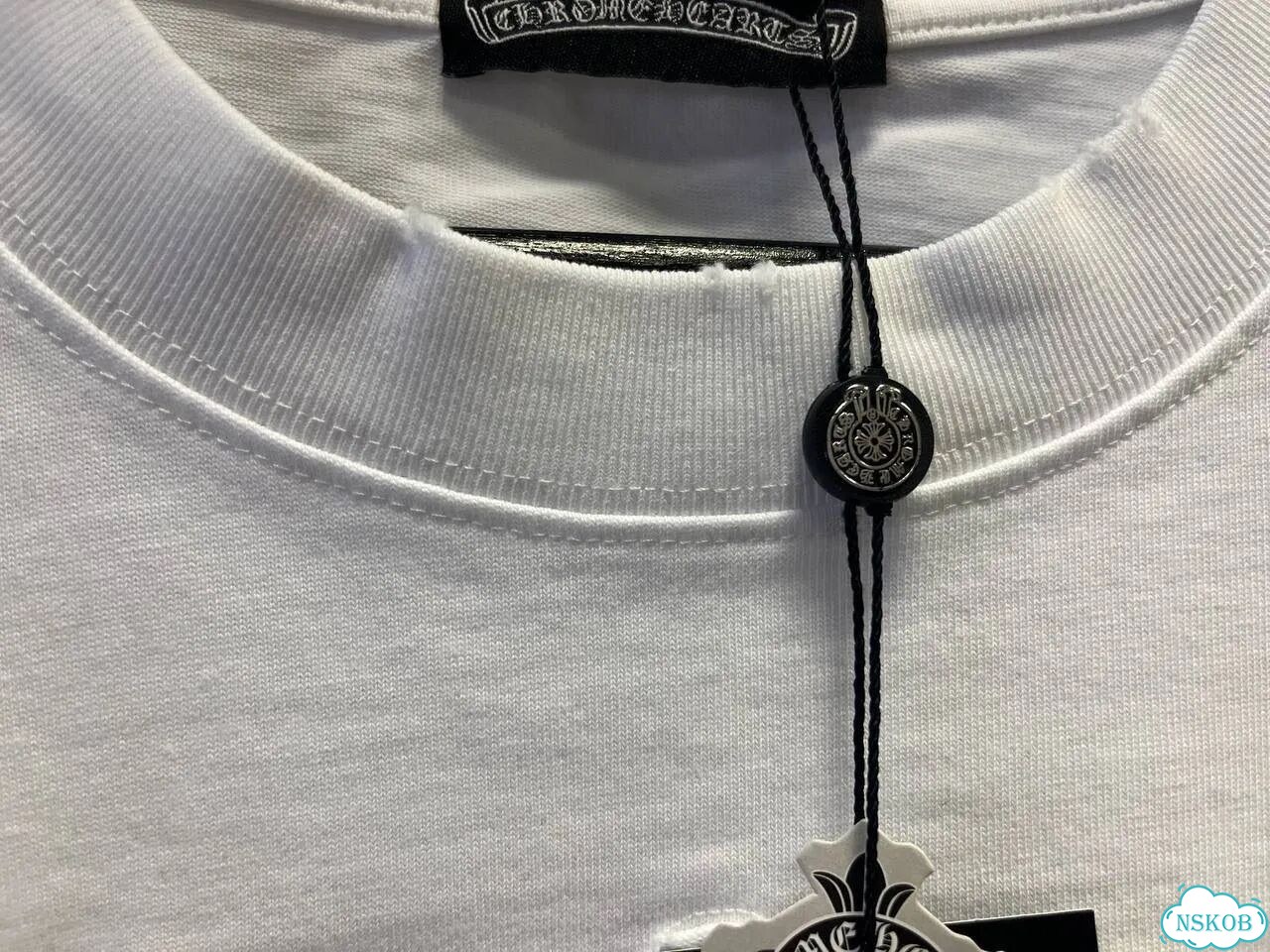 Футболка Chrome Hearts белая фото 6