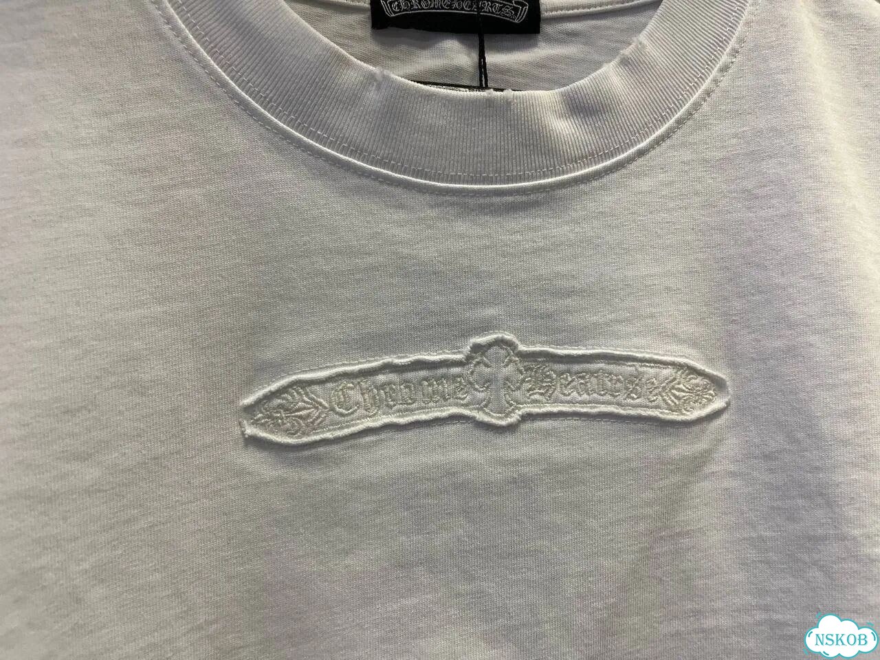 Футболка Chrome Hearts белая фото 8