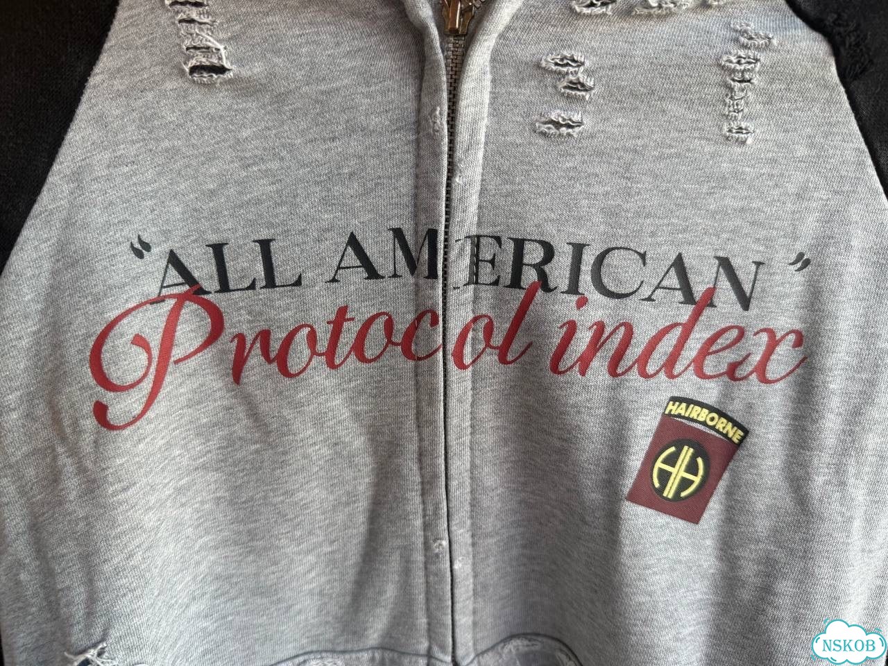 Зип худи Protocol Index all American фото 3