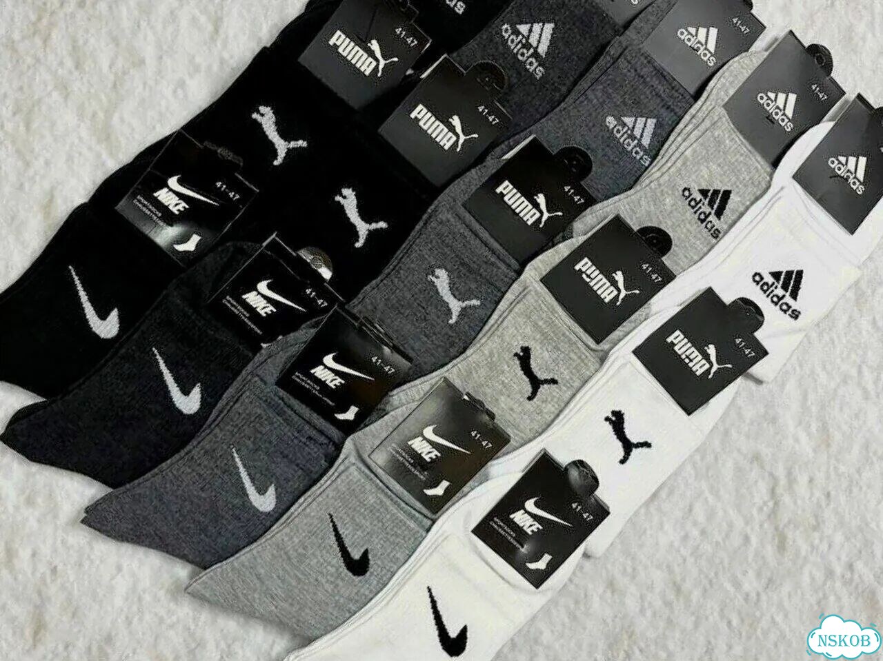 Высокие носки nike adidas фото 2