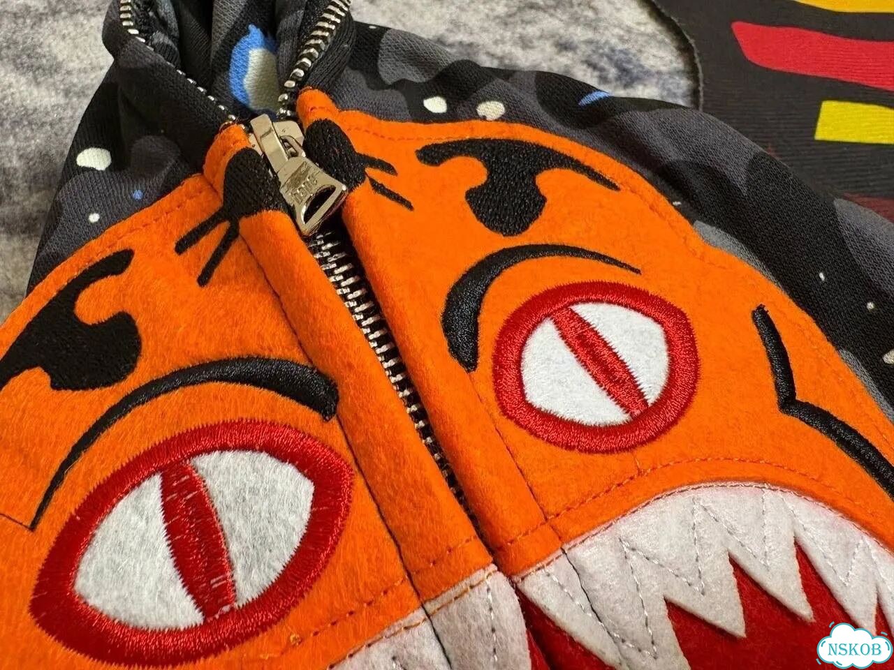 Зип худи Bape Tiger фото 4