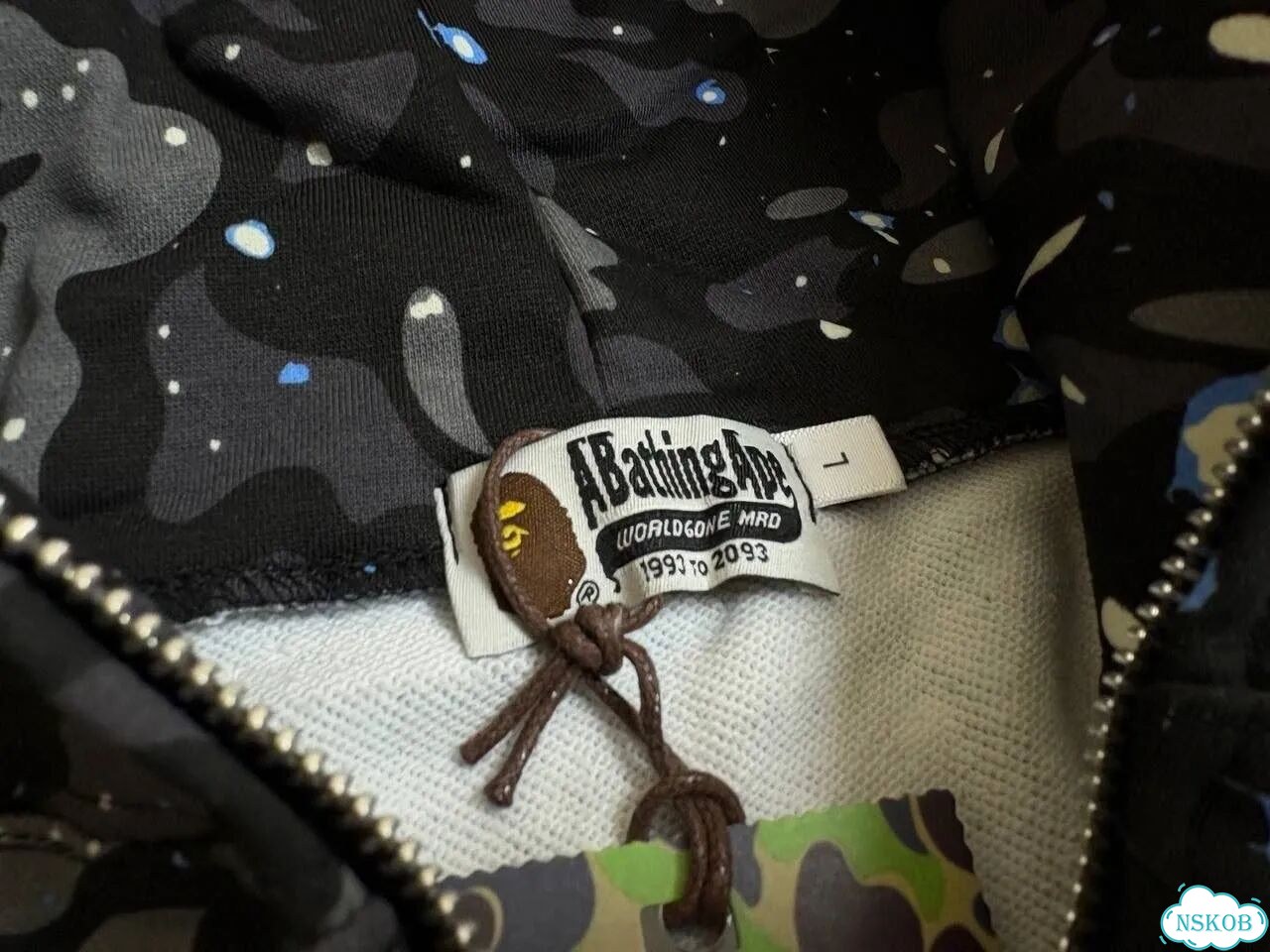 Зип худи Bape Tiger фото 8