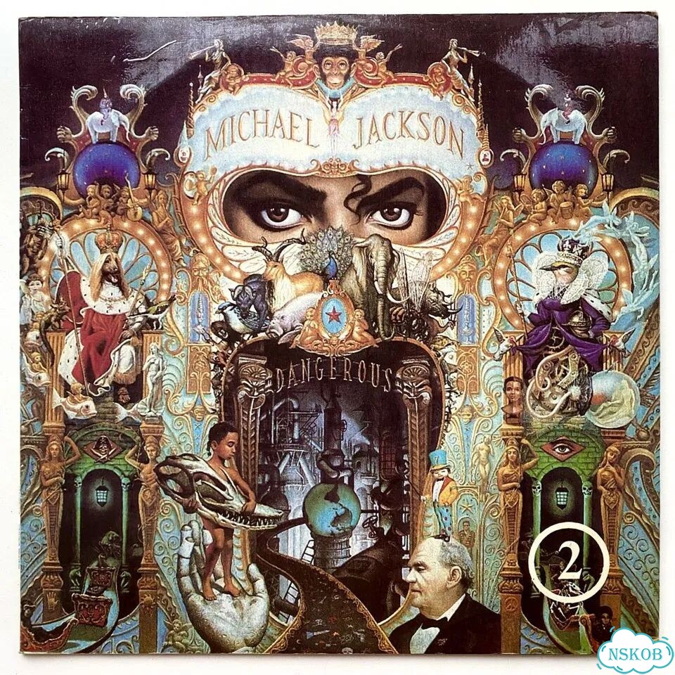 Виниловые пластинки michael jackson - dangerous фото 2