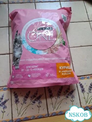 Сухой корм Purine one для котят 750г фото 1