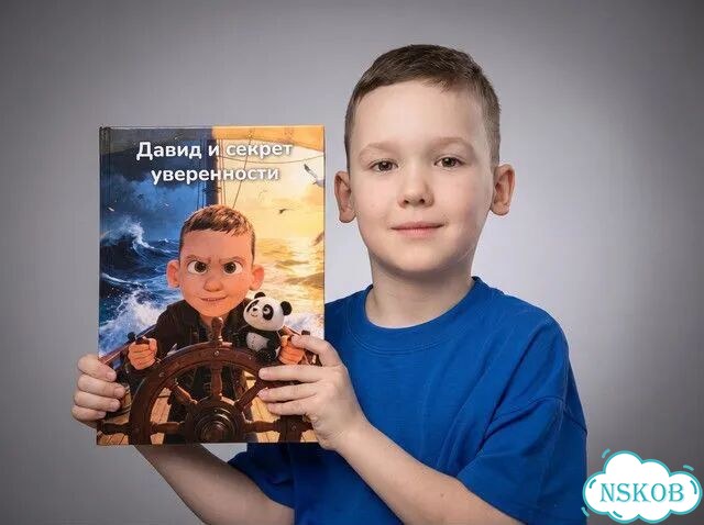 Детская персональная книга с именем для Новосибирск фото 1