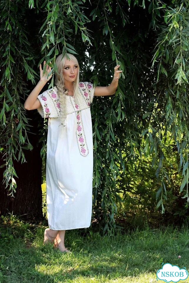 Платья в русском стиле фото 1