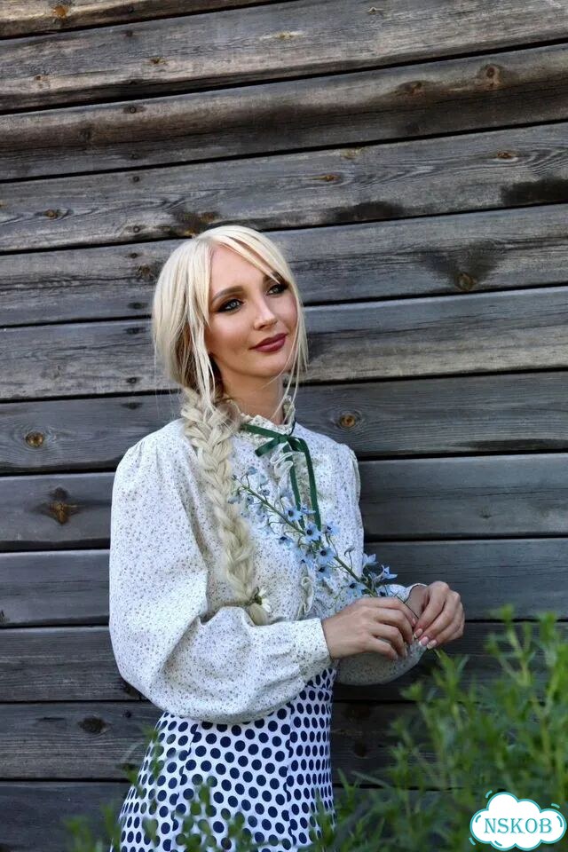 Платья в русском стиле фото 5