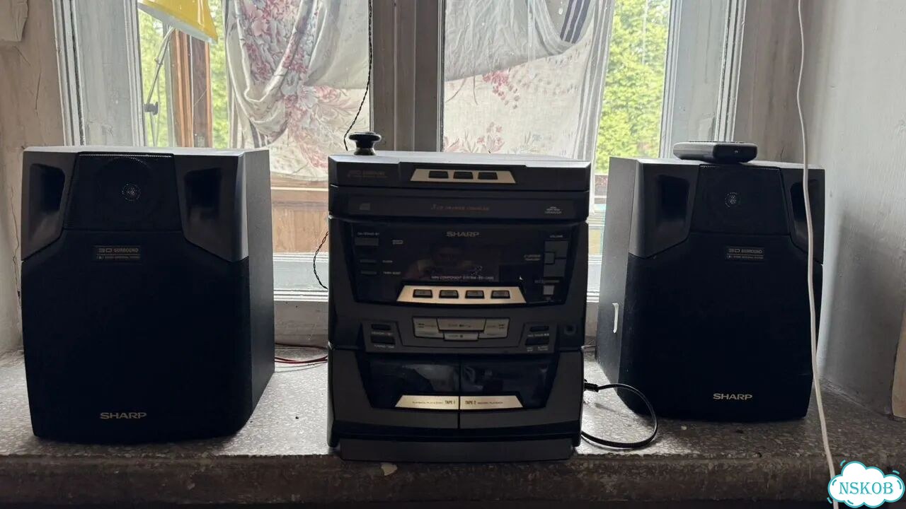 Музыкальный центр sharp cd фото 1