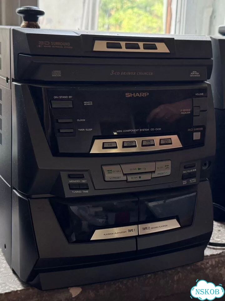 Музыкальный центр sharp cd фото 2