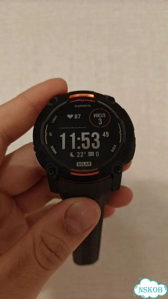 Garmin instinct 3 50mm solar фото 1